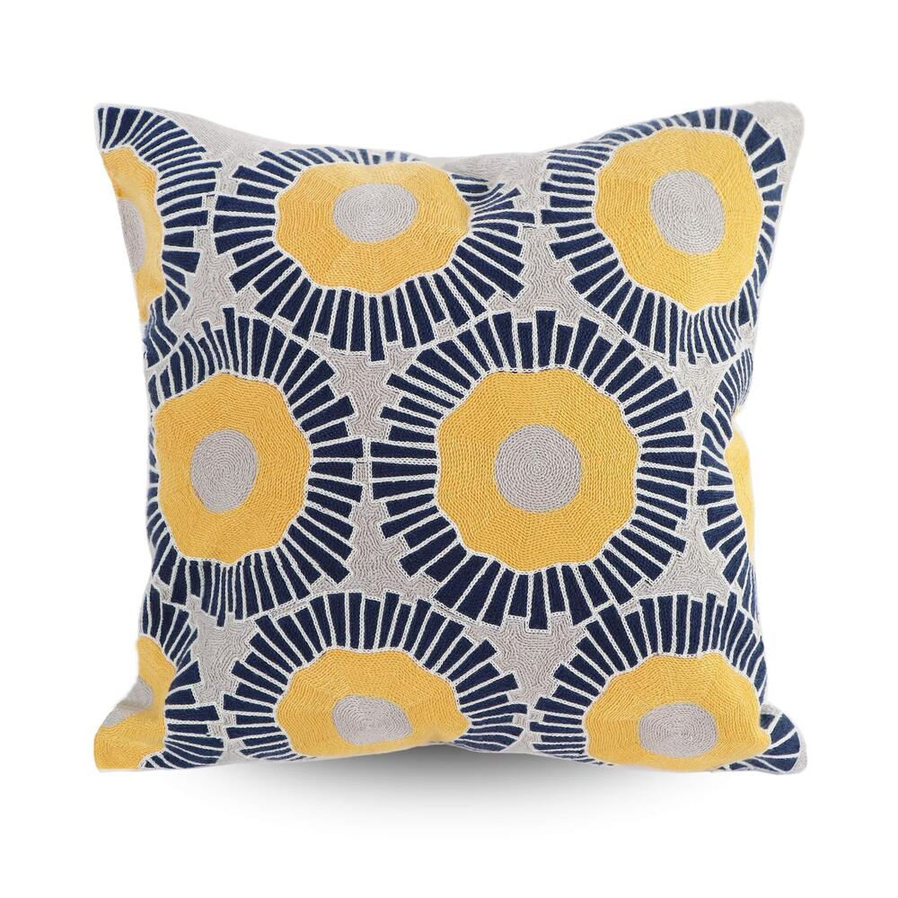 3169 Embroidery Throw Pillow Covers 18x18 Home Decor Floor Pillow Cover